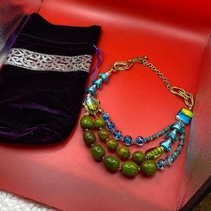Chico’s necklace,multi strand APPX. 19”